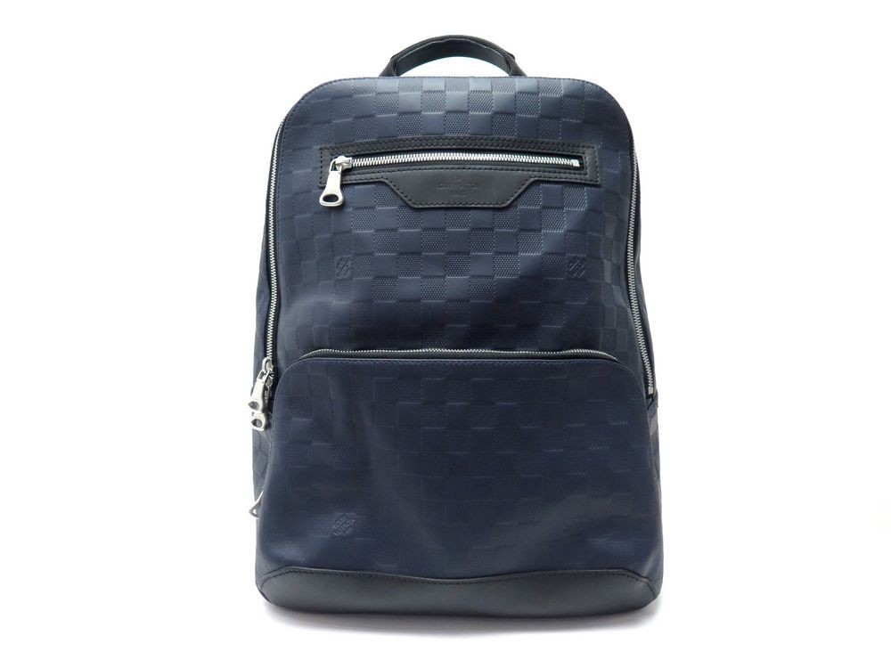 LOUIS VUITTON BLUE ASTRAL DAMIER INFINI CAMPUS BACKPACK (N40299)