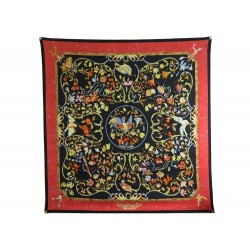 FOULARD HERMES PIERRES D ORIENT ET D OCCIDENT CARRE 90 SOIE 