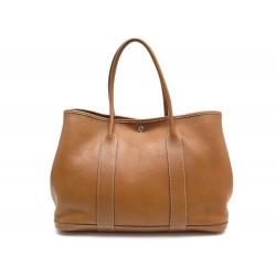 SAC HERMES GARDEN PARTY CUIR GOLD 