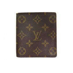 PORTEFEUILLE LOUIS VUITTON PORTE CARTES TOILE MONOGRAM MARRON CARDS HOLDER 325€