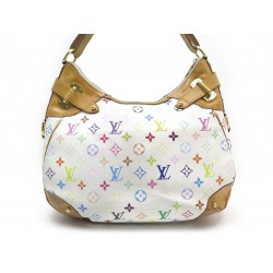 SAC A MAIN VUITTON GRETA M40195 TOILE MONOGRAM MUTLICOLOR BLANC MURAKAMI 2150€