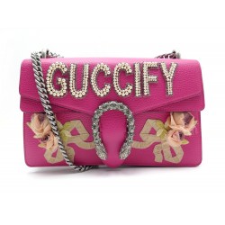 SAC GUCCI GUCCIFY CUIR ROSE 