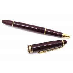 STYLO MEISTERSTUCK ROLLER RESINE BORDEAUX 