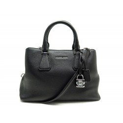 SAC A MAIN MICHAEL KORS 30H5SCAS2L CAMILLE MEDIUM BANDOULIERE CUIR NOIR BAG 385€