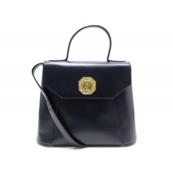 NEUF SAC A MAIN YVES SAINT LAURENT BANDOULIERE EN CUIR BOX BLEU HAND BAG 1690€