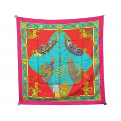 FOULARD HERMES LES BISSONE DE VENISE 