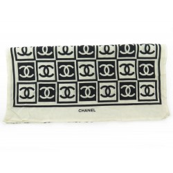 NEUF FOULARD ECHARPE CHANEL LOCO CC 