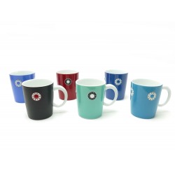 NEUF LOT DE 6 MUGS BERNARDAUD PAROS 300