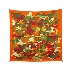 FOULARD HERMES EX LIBRIS CAMOUFLAGE 