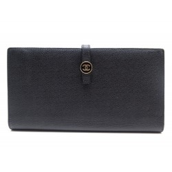 PORTEFEUILLE CHANEL NOIR 