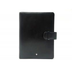 ORGANISEUR GRAND FORMAT MONTBLANC MEISTERSTUCK CUIR NOIR 