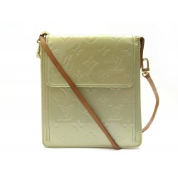 SAC A MAIN LOUIS VUITTON MOTT MONOGRAM M91136 EN CUIR VERNIS VERT HANDBAG 900€