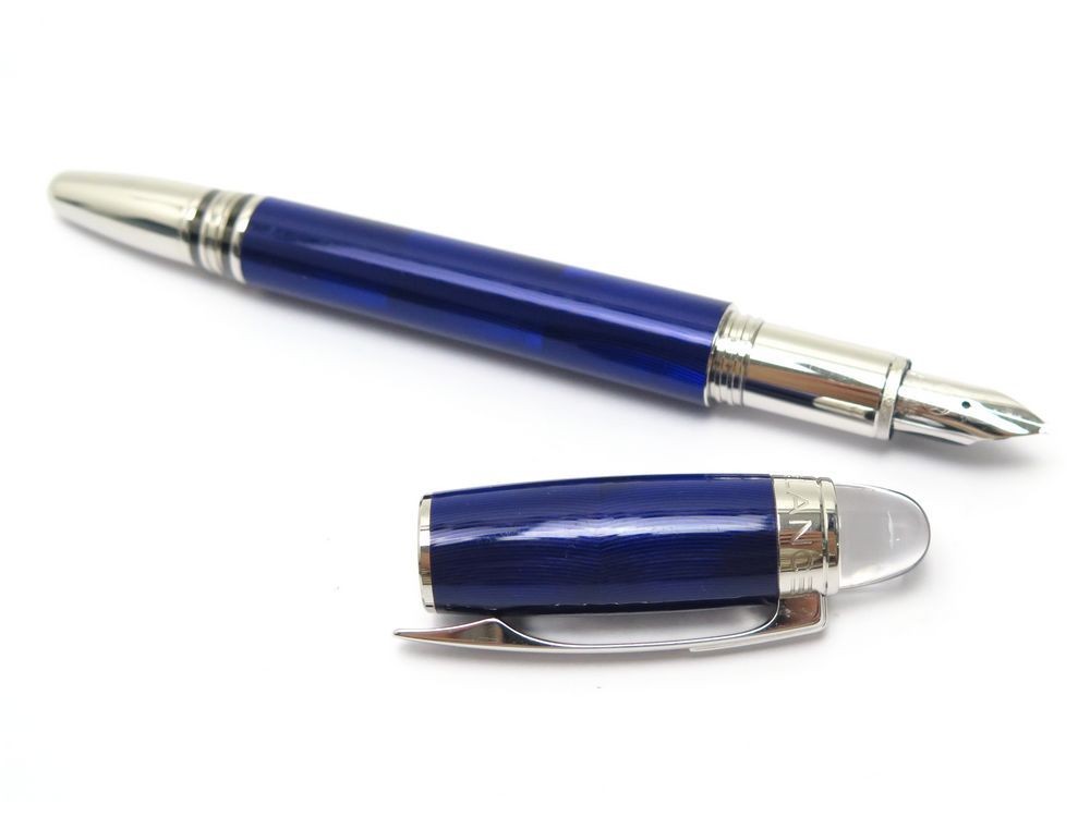 Montblanc starwalker cool discount blue fountain pen 9976