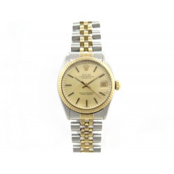 VINTAGE MONTRE ROLEX 6827 OYSTER PERPETUAL DATEJUST AUTO 31 MM OR ET ACIER 6550€