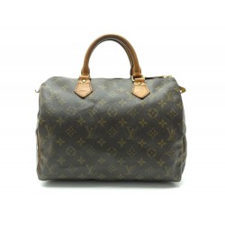 SAC A MAIN LOUIS VUITTON SPEEDY 30 TOILE MONOGRAM LV HAND BAG PURSE