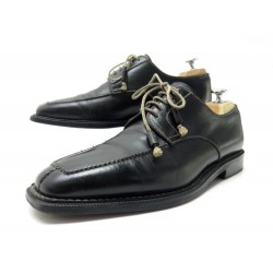 CHAUSSURES STEFANOBI DERBY 10.5 44.5 EN CUIR NOIR BLACK LEATHER SHOES 850€