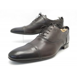 NEUF CHAUSSURES LOUIS VUITTON AVANT GARDIST RICHELIEU 10.5 44.5 CUIR DHOES 1060€