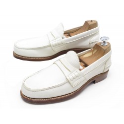 CHAUSSURES CHURCHS MOCASSINS CUIR BLANC 