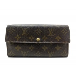 PORTEFEUILLE LOUIS VUITTON SARAH TOILE MONOGRAM M60531 PORTE MONNAIE WALLET 490€