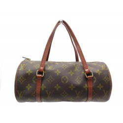 VINTAGE SAC A MAIN LOUIS VUITTON PAPILLON 26 TOILE MONOGRAM LV HAND BAG 700€