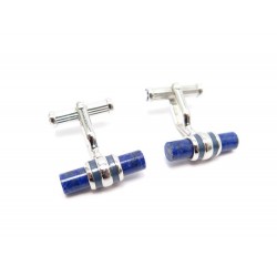 NEUF BOUTONS DE MANCHETTES MONTBLANC MEISTERSTUCK LAPIS LAZULI CUFFLINKS 325€