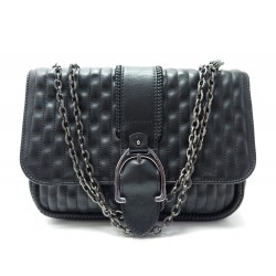 NEUF SAC A MAIN LONGCHAMP AMAZONE S L1357941 BANDOULIERE CUIR NOIR HAND BAG 730€