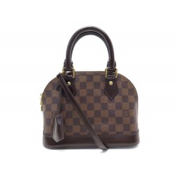 SAC LOUIS VUITTON ALMA BB TOILE MONOGRAM + BANDOULIERE 