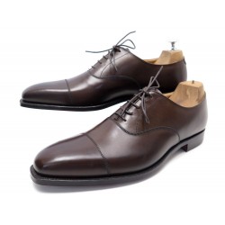 NEUF CHAUSSURES CROCKETT & JONES HALLAM 5057 8.5E 42.5 RICHELIEU CUIR SHOES 535€