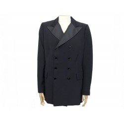 NEUF VESTE RALPH LAUREN COLLECTION T10 US 42 FR L EN VISCOSE NOIR JACKET 2000€