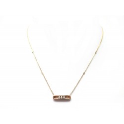 COLLIER MESSIKA BABY MOVE 44 CM OR ROSE ET DIAMANTS GOLD DIAMONDS NECKLACE 2080€