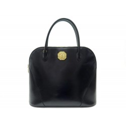 VINTAGE SAC A MAIN YVES SAINT LAURENT EN CUIR NOIR BLACK LEATHER HANDBAG 970€