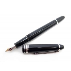 NEUF STYLO PLUME MONTBLANC MEISTERSTUCK CLASSIQUE PLATINE MB106522 NOIR PEN 540€