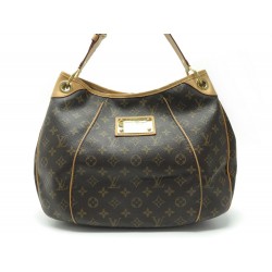 SAC A MAIN LOUIS VUITTON GALLIERA MM TOILE MONOGRAM BROWN CANVAS HANDBAG 1450€