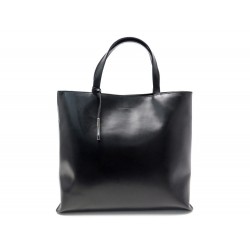 SAC BURBERRY CABAS CUIR NOIR 