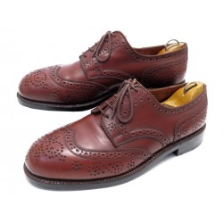 CHAUSSURES JM WESTON 8.5E 42.5 CUIR MARRON 