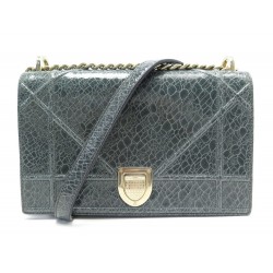 SAC A MAIN CHRISTIAN DIOR DIORAMA M M0422OCVQ BANDOULIERE EN CUIR GRIS BAG 2750€