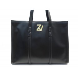 SAC ZADIG VOLTAIRE ZV INITIAL CUIR NOIR 