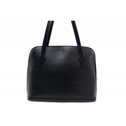 SAC A MAIN LOUIS VUITTON LUSSAC 38 CM CABAS TOTE CUIR EPI NOIR LEATHER BAG 850€