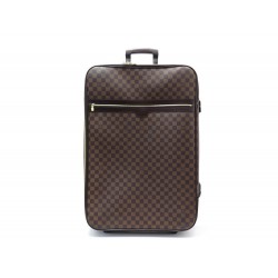 VALISE LOUIS VUITTON PEGASE 70 N23247 TOILE DAMIER EBENE SUITCASE TROLLEY 3980€