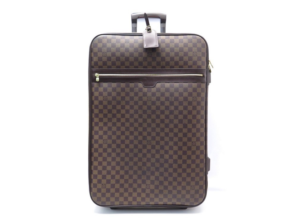 LOUIS VUITTON Carry Bag N23247 Pegas 70 Damier canvas Brown unisex Use –