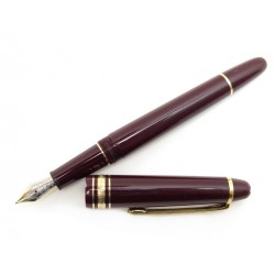 VINTAGE STYLO PLUME MONTBLANC MEISTERSTUCK CLASSIQUE DORE BORDEAUX