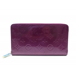 NEUF PORTEFEUILLE LOUIS VUITTON ZIPPY CUIR MONOGRAM VERNIS + BOITE WALLET 815€