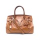 SAC A MAIN RALPH LAUREN RICKY 33 BANDOULIERE EN CUIR MARRON BROWN HAND BAG 2800€