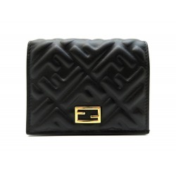 NEUF PORTEFEUILLE FENDI BAGUETTE PETIT 8M0420-AAJ CUIR MONOGRAMME WALLET 530€