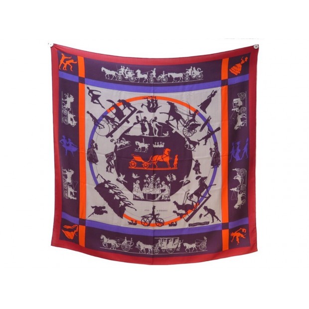 CHALE HERMES JEUX D'OMBRES DUBIGEON EN CACHEMIRE & SOIE CASHMERE SILK SHAWL 950€