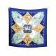 NEUF FOULARD HERMES LA VIE A CHEVAL CARRE 90 BOURTHOUMIEUX SOIE BOITE SCARF 375€