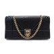 NEUF SAC A MAIN CHRISTIAN DIOR DIORAMA WOC S0311OVKK BANDOULIERE CUIR NOIR 1350€