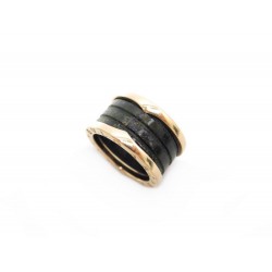 BAGUE BULGARI B ZERO1 ROMA T52 EN MARBRE ET OR JAUNE + BOITE GOLD RING 1490€