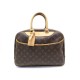 SAC A MAIN LOUIS VUITTON DEAUVILLE M47270 BOWLING VANITY EN TOILE MONOGRAM 1250€