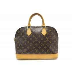 SAC A MAIN LOUIS VUITTON ALMA PM M53151 EN TOILE MONOGRAM CANVAS HANDBAG 1250€